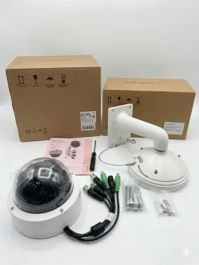 Alibi Ali-np1018vhp New 7.3mp Panoramic Camera Ali-ab7 Pendant Mount Kit