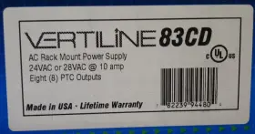 83CD ALTRONIX Vertiline Ac Rack Mount Power Supply