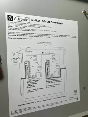 SAV182D ALTRONIX Power Supply Cctv Key #3
