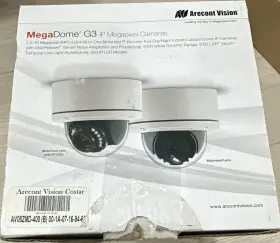 Arecont Vision Av08zmd-400 Megadome G3 Ip Dome Ir Night True Day/night