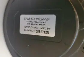 CAM-5D-21DN-VP AVENTURA Vandal Dome #3