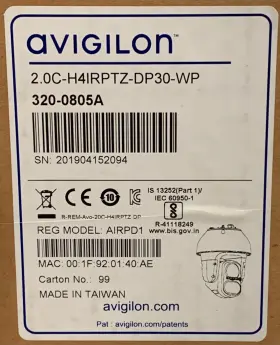 320-0805A AVIGILON Dome Camera #3