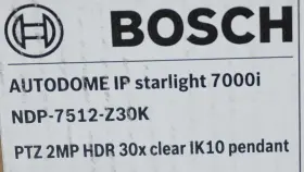 F.01U.352.676 BOSCH Ptz Hdr Ip Pendant Camera #2
