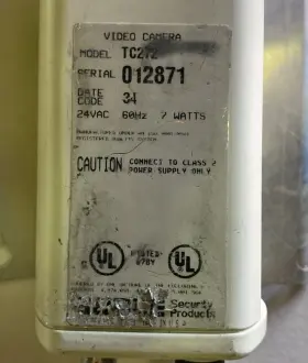 TC272 BURLE Video Camera Lens Pelco Security Housing #2