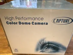 Capture 420tvl Drstp Color Dome Camera Wired Cctv 3.6mm Lens