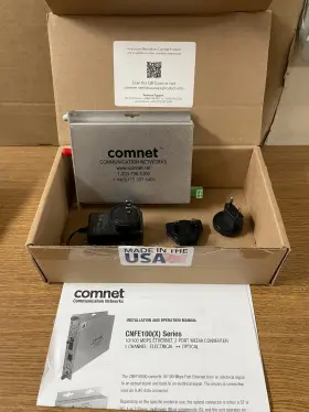 CNFE4SMSPOE COMNET Ethernet Managed Switch Poe