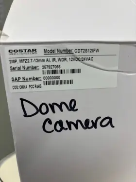 CDT2S121FW COSTAR Dome Camera