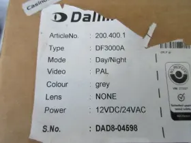 DF3000A DALLMEIER Casino Cam Night Camera Inpix Box #2