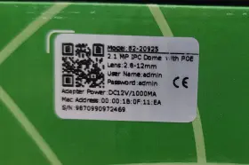 82-20925 DEFENDER SECURITY Ip Camera Dome Poe #2