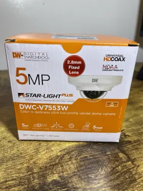 DWC-V7553W DIGITAL WATCHDOG Star Light Vandal Dome Camera