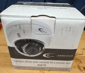 AX67R4 I3 INTERNATIONAL Annexxus Ip Dome Network Camera Lens