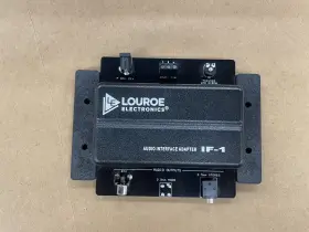 IF-1 LOUROE Microphone Audio Interface Rca Stereo Outputs