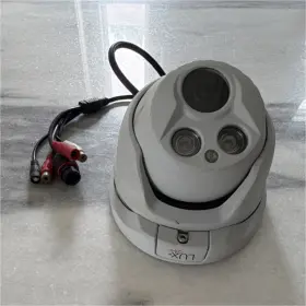 Lux Lpi-e4k-fmaripi2 Dome Cctv Camera Infrared Night Vision Wired Color Day B&w