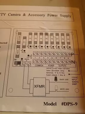 DPS-9 MG ELECTRONICS Cctv Camera Power Supply #3