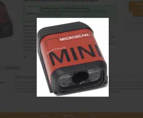 FIS-6300-0003G MICROSCAN Quadrus Mini Barcode Scanner