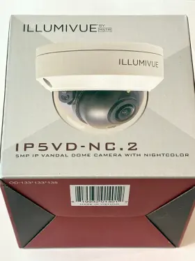 ILV-IP5VD-NC.2 MSTR Illumivue Vandal Ip Dome Camera