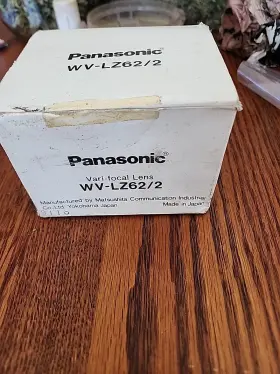 Panasonic Lz62/2 Vari-focal Lens Wv-lz62/2