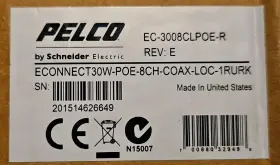 EC-3008CLPOE-R PELCO Ethernet Extender Poe #3