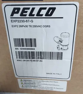 EXP2230-67-G PELCO Megapixel Network Ptz Camera Lens Vac #2