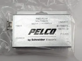 Pelco Fmci-pg1m Single Channel Ip Media Converter Mini Size New