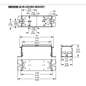 IMP3ICM-1E PELCO Ceiling Mount Sarix Box #2