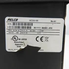 MCS16-10B PELCO Master Power Supply #2