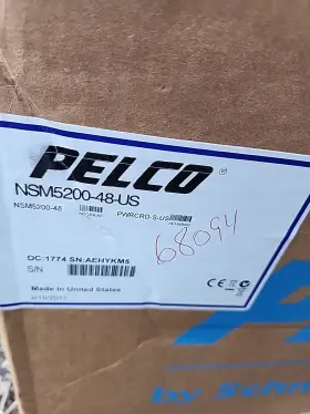 NSM5200-48-US PELCO Network Storage Manager Power Cord Box