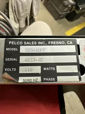 VS504BDT PELCO Closed Circuit Cameras #2