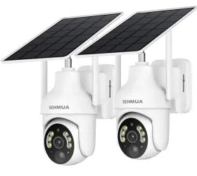 RBX-S73 SEHMUA Solar Security Camera Wifi Night Vision Motion