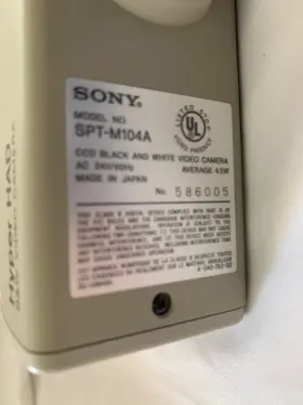 M104A SONY Hyperhad Video Camera Ccd Iris Spt #2