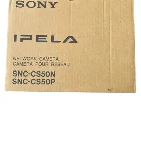SNC-CS50N SONY Ipela Network Camera Ip Cctv Security Poe