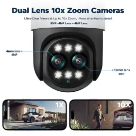 SC46 TOGUARD Poe Security Camera Ptz Human Tracking Hybrid #2
