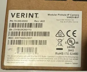 V4420-M-P VERINT Modular Ip Camera #2