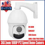 Sony307 Cmos 36x 1080p Ahd/tvi/cvi/cvbs 4 In 1 Ptz Speed Dome Camera 80m Ir Us. Fixed Price $128.00.