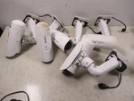 Lot Of 5 Cisco Civs-ipc-6400e Network Security Cameras With Wall Mounts. Fixed Price $299.95.