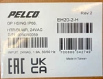 Pelco Eh20-2-h (24vac, Heater/blower) Camera Enclosure. Fixed Price $179.99.