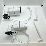 Toguard 1080p Ip Security Cameras, 2 Pack, Wired/wi-fi, Weatherproof, Outdoor. Fixed Price $40.00.