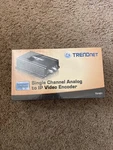 Trendnet Single Channel Poe Analog To Ip Video Encoder For Cctv Cameras Tv-vs1. Fixed Price $299.99.