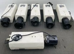 Lot Of 6 Diebold Ccd Camera Ac24v 49-008036-000a 25mm Apc Tv Lens. Fixed Price $199.99.