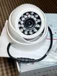 New! Defender Security #82-14495 Color 1/4" Ccd Ir Dome Video Camera 6mm. Fixed Price $37.79.