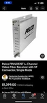 Pelco Frv40s1st 4-channel Video Fiber Receiver With St Connector, Single Mode. Fixed Price $450.00.