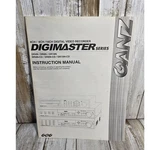 Ganz Digimaster Series Dvr Instruction Manual Dr4n Dr8n Dr16n Cd Security Guide. Fixed Price $38.88.