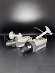 Lot Of 2 American Dynamics Adca470cafn Color High Res Ntsc Cctv Cameras W/ Mount. Fixed Price $20.00.