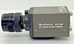 Hitachi Denshi Cctv Kp-140u Dc12v All Solid State Camera W/ Rainbow G25mm Lens. Fixed Price $110.46.
