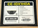 *new* Clinton Ce-idx1hda Dome Camera Ahd/tvi/cvi *day-night*. Fixed Price $38.81.