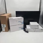 Ganz Security Camera Lot W/ 5 Cameras, Video Recorder, And Monitor. Fixed Price $198.99.