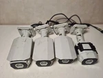4x Avigilon 1.0w-h3-bo2-ir Surface Mount Outdoor Ethernet Camera. Fixed Price $300.00.