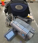 Sony Ccd-trv128 Video Camera Camcorder Hi 8 Bundle Tested W/ Case, Charger, Av. Fixed Price $129.95.