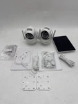 Sehmua 2k Solar Security Cameras Wireless 2 Pack 360 View Pan Rbx-s73 - White. Fixed Price $56.03.