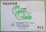 Fujinon Yv3.3x15sa-sa2 15 Mm - 50 F/1.5 Zoom Lens. Fixed Price $25.00.